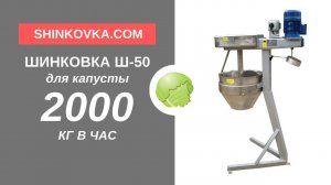 Овощерезка польская Ш-50 электрическая длинный рез для капусты