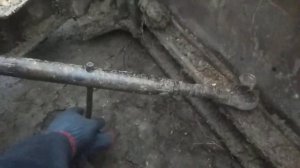 Самодельная поворотная лопата на трактор ЮМЗ 6