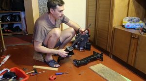 08 Полный процесс переделки мотора "Ветерок 8-12" в Гибрид  08