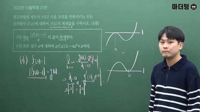 마더텅 | 수학2 | 2022년 10월학평 20번 (해설 : 우수종 선생님) смотреть онлайн