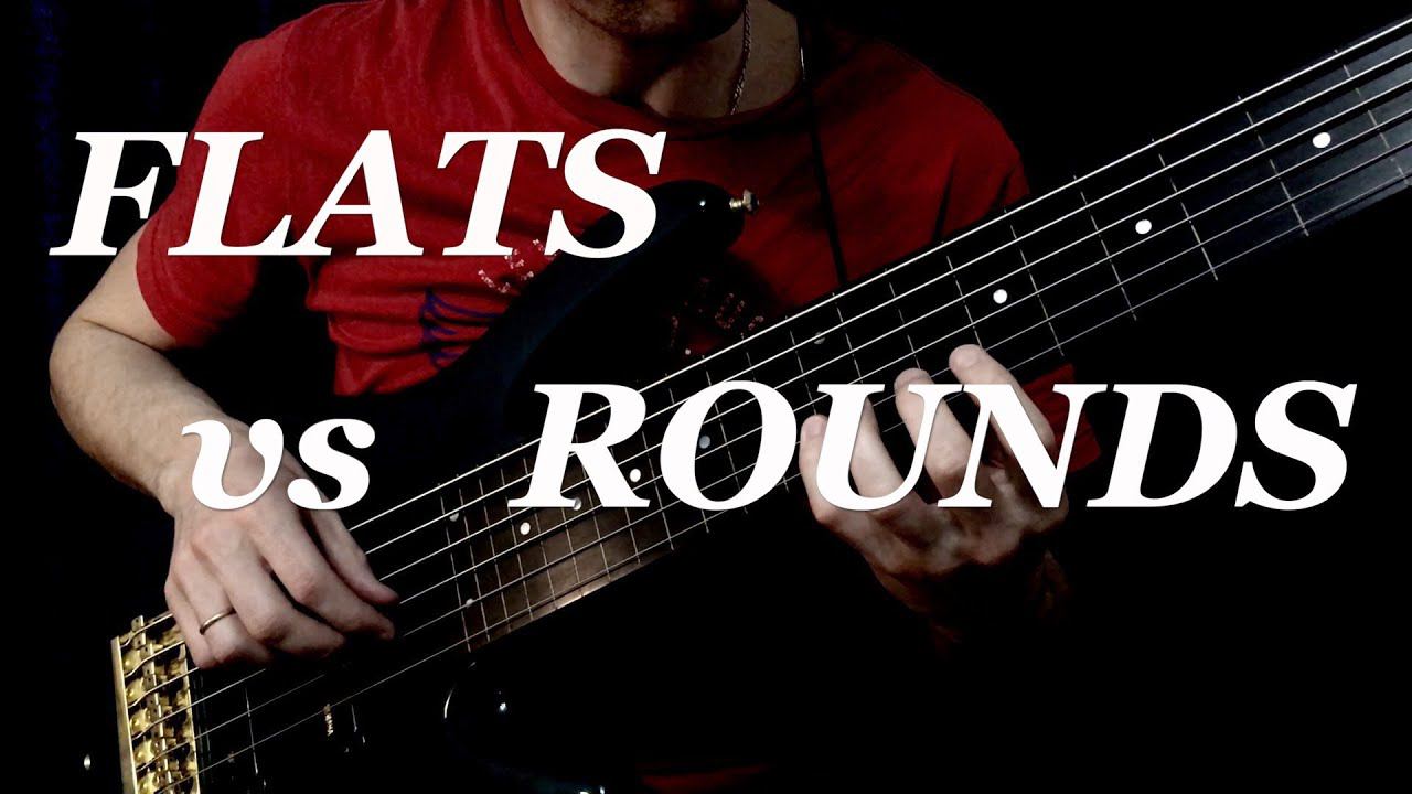 Bass Strings Comparison - Flats or Rounds for Fretless Bass?