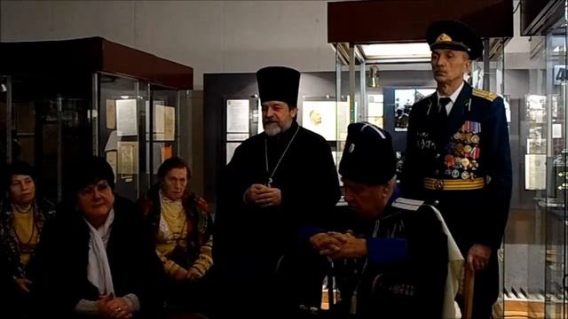 2018-01-24 В Котляревской торжественно открыли после реконструкции памятник Георгиевским кавалерам