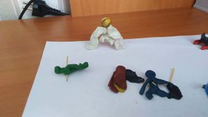 пластилиновый бой.