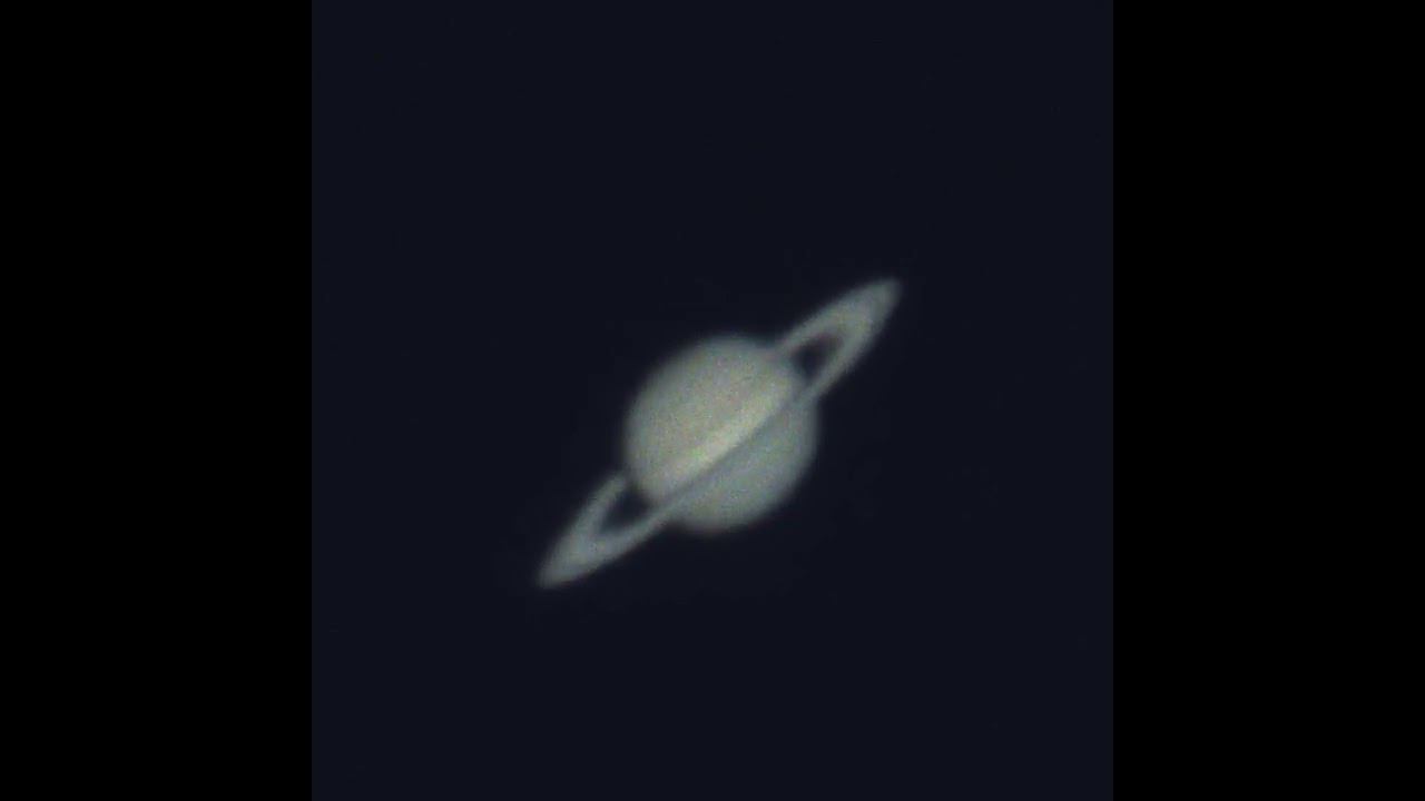 Saturn with Dob 12" and Svbony SV505C camera (imx464)