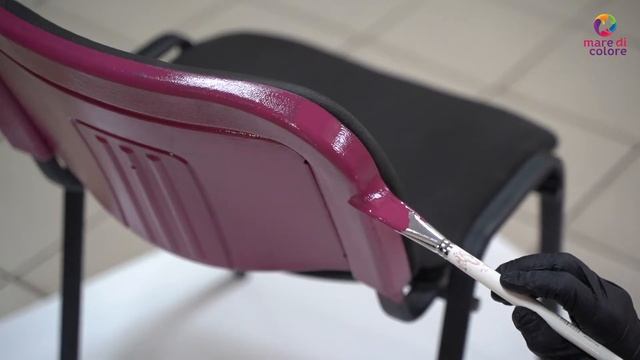 Mare di colore универсальная эмаль.. Переделка стула. Как перекрасить стул. смотреть онлайн