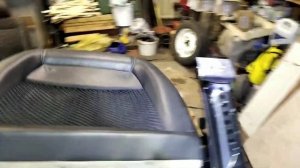 Славута ЗАЗ 1103 замена передних сидений, сидения с подогревом.