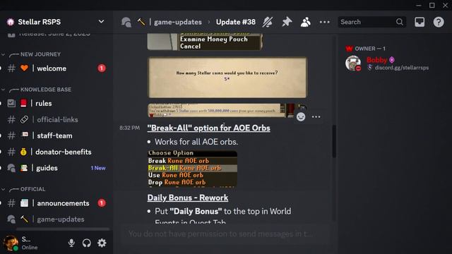 *CRAZY UPDATES* NEW COSTUME & SHIELD ARE INSANE! UPDATE SHOWCASE on STELLAR RSPS - MASSIVE GIVEAWAY смотреть онлайн