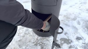 Очень дешевая коптильня своими руками