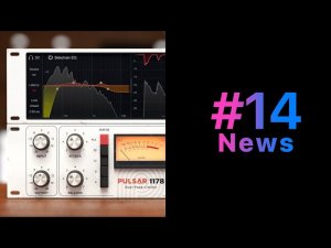 Quick News #14. LANDR Sessions | Waves Vocal Bender | Pulsar Audio 1178 [Logic Pro Help]
