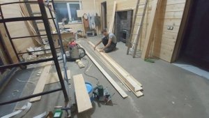 TIMELAPSE.  Фальш балка своими руками.