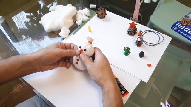 ПОДЕЛКА НОВЫЙ ГОД, ЗИМА, СНЕГОВИК смотреть онлайн