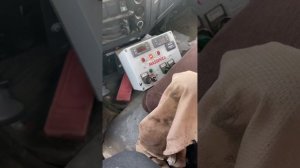 Завершение работы на гудронаторе