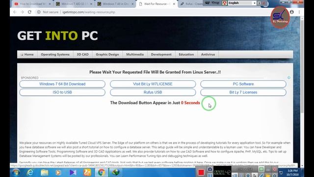 How To download Windows 7 free All in One ISO 32-64 bit full version (Windows Tutorial) 2019 смотреть онлайн