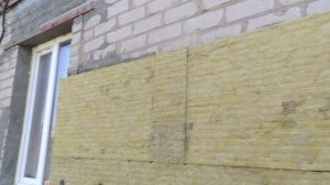 @0063 Оштукатуривание сеткой базальтовой плиты