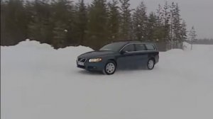 Volvo V70 2009   Winter driving