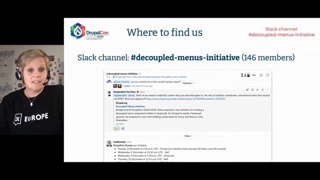 Keynote - Drupal Core Initiative Leads / DrupalCon Europe 2020 смотреть онлайн