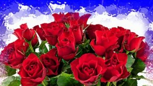 Футаж. Цветочный фон 140 Footage. Floral background 140