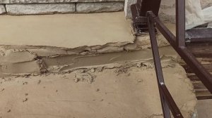 Ступени декор бетон процесс укладки раствора StoneCrafter