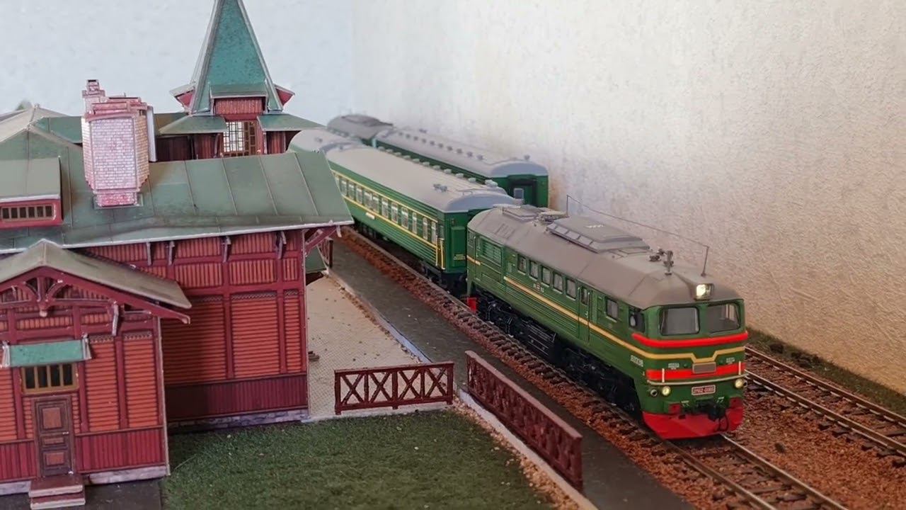 макет ЖД макета). покатушки 1:87 HO смотреть онлайн