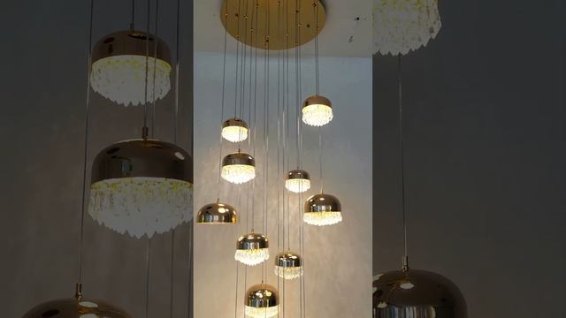 Delicate crystal chandeliers to decorate your home magnificently #chandelier #crystal #chandeliers