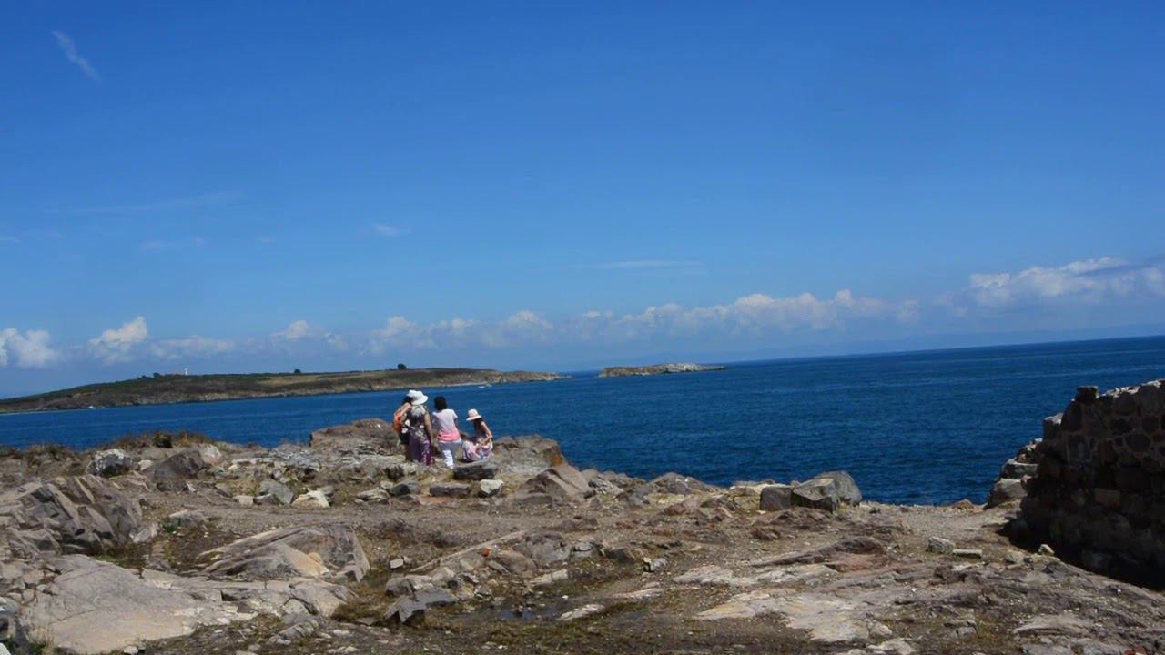 2018.07 Болгария. Созопол.Старый город. Море и вид на остров св. Ивана