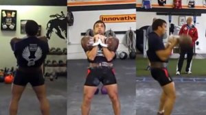 Sergey Rachinskiy - long cycle demo (side, front, back views) / Гиревой сопрт