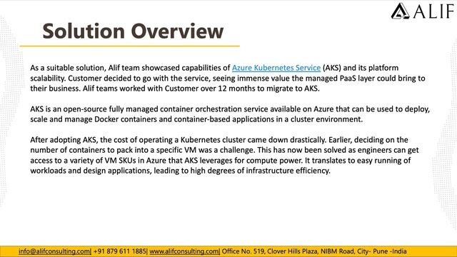 Azure Kubernetes Service Case Study смотреть онлайн