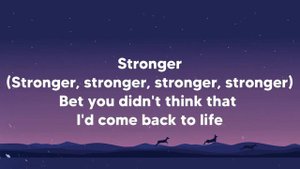 Stronger - The Score (Lyrics)