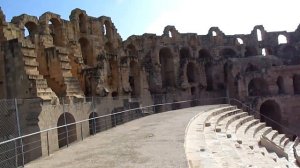 КОЛИЗЕЙ В ТУНИСЕ. АМФИТЕАТР (КОЛИЗЕЙ) В ЭЛЬ-ДЖЕМЕ / COLISEUM IN TUNISIA