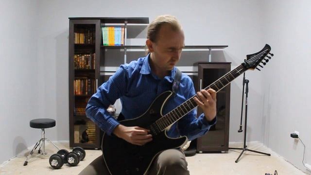 Dmitry Kosinsky. Etude in a moll blues scale (Triplets)