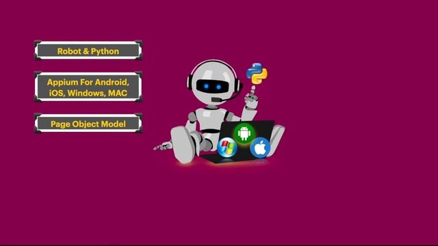Robot Framework, Appium, WinAppDriver, AppiumForMac (Android/iOS/MAC/Windows Application Automation смотреть онлайн
