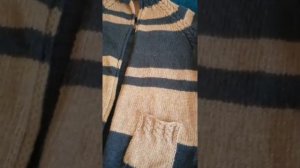 Карачаевская пряжа. Кофточка готова. Итог.