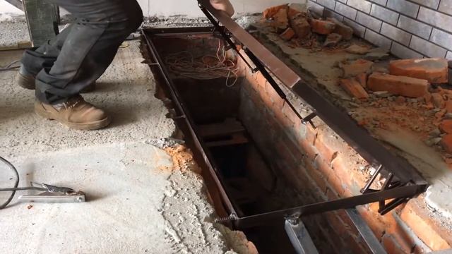 Люк Напольный длинный под плитку смотреть онлайн