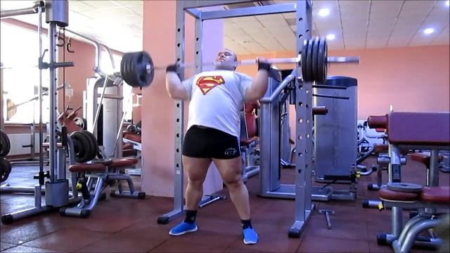 Жим стоя 100 кг на 15 раз - Ламонов Владимир. Армейский жим стоя 100 кг на 15 раз смотреть онлайн