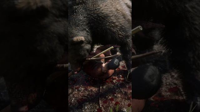 RDR 2 grizzly attack