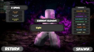 *NEW* FREE CODES ELEMENTAL POWER SIMULATOR - FREE SPINS + FREE CASH + FREE GODLY ITEMS |  ROBLOX