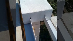 Устройство перемычки из металлических уголков для газоблоков