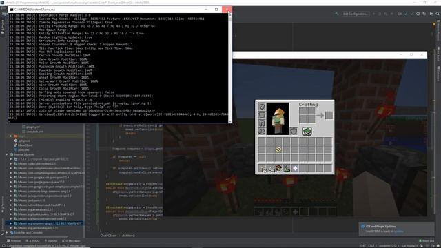 Computer in Minecraft [Open Source] || Minecraft Plugin Developement [German/Deutsch] смотреть онлайн