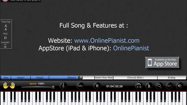 How to play A Whole New World (from Aladdin) by Alan Menken - Piano Tutorial смотреть онлайн