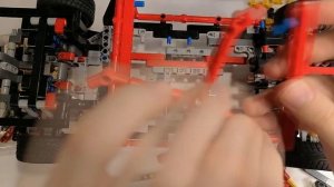 Лего техник самоделки:№44 Тойота Марк II. Каркас безопасности. 4 часть.