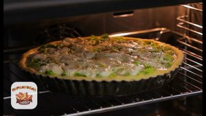 Французский пирог киш с брокколи и сыром | Рецепт