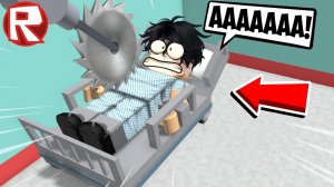 ПОБЕГ ИЗ БОЛЬНИЦЫ В РОБЛОКС! ДОКТОР СОШЁЛ С УМА! ROBLOX