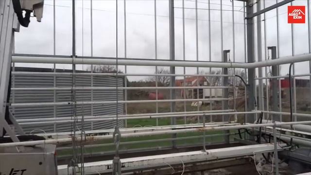 Промышленные теплицы. Мойка теплиц. To Clean Greenhouses.