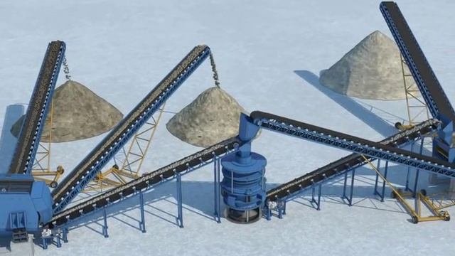 Дробильно-сортировочный комплекс