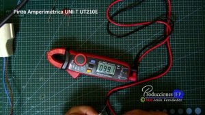 Pinza Amperimétrica UNI-T UT210E - Multímetros Digitales