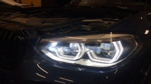 Установили в BMW X3 G01 адаптивные  светодиодные фары