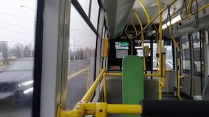 Электробус Vitovt Max Electro I гос. № АР 2333-7 маршрут №75 в Минске (ПОЕЗДКА)