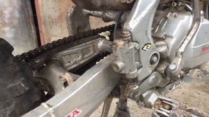 Доработка подвески , замена задней пружины motoland