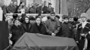 Чечня. Похороны президента Грузии Гамсахурди  в Чечне.