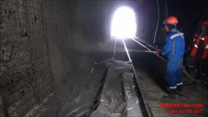 Применение смеси для торкретирования и набрызг-бетонирования ShotRock 350